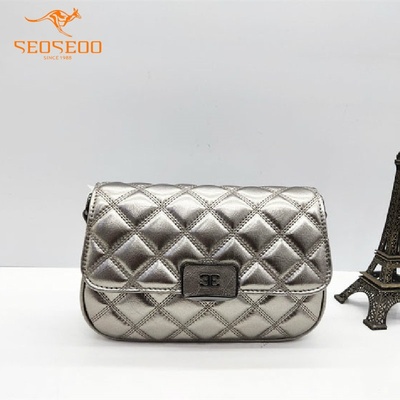 SEOSEOO/九州袋鼠小方包菱格女包