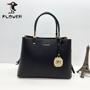 轻奢真皮气质手提包单肩ME7140060 2025新款 Plover 啄木鸟女包正品