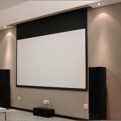 莱特斯LTS高清白玻纤电动遥控幕布84寸90寸100寸120寸150寸180寸200寸16:9/16:10 包邮