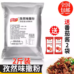 孜然味撒粉孜然粉商用家用薯片薯条加盟店鸡排炸鸡小吃烧烤外撒料