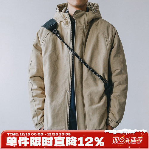 嘿马七作保暖加厚棉服冬情侣棉衣