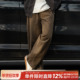 复古春秋男士 高街直筒裤 潮牌宽松休闲工装 300g嘿马七作美式 长裤 子