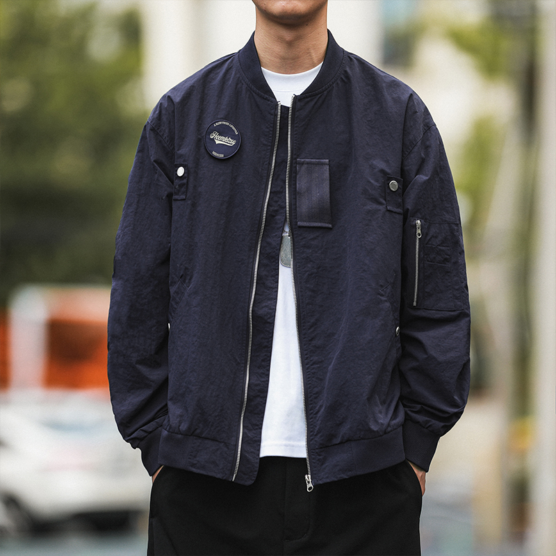 HEEMKIZOO刺绣工装夹克外套