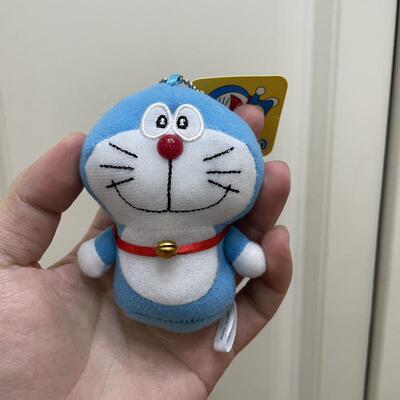 哆啦A梦哆啦A梦机器猫叮当猫毛绒包包挂件钥匙扣小挂饰公仔玩偶