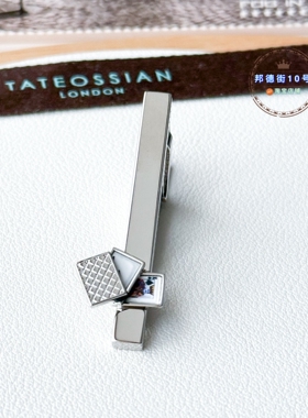 北京闪Tateossian扑克领带夹礼物