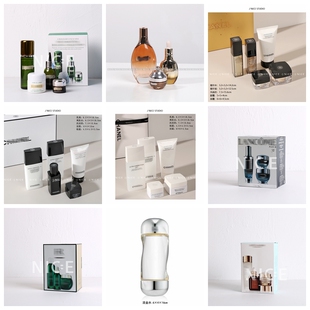 卫生间护肤品套装【】道具化妆品摆件软装衣帽间样板房护肤梳妆台