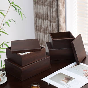 竹子盒月饼盒木质包装礼品木盒子收纳盒伴手礼手瓷器首饰节日礼盒