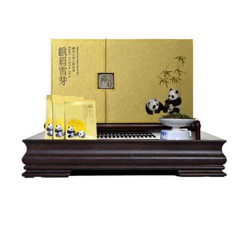 顺丰2026新茶峨眉雪芽禅心252g 线下礼盒明前春茶雀舌高山绿茶