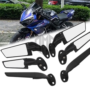 适用本田CBR500R CBR400R改装定风翼后视镜刀锋大视野反光镜配件