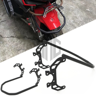 适用本田ADV150 160 19-26年改装前挡泥板防摔架前泥瓦护杠防摔