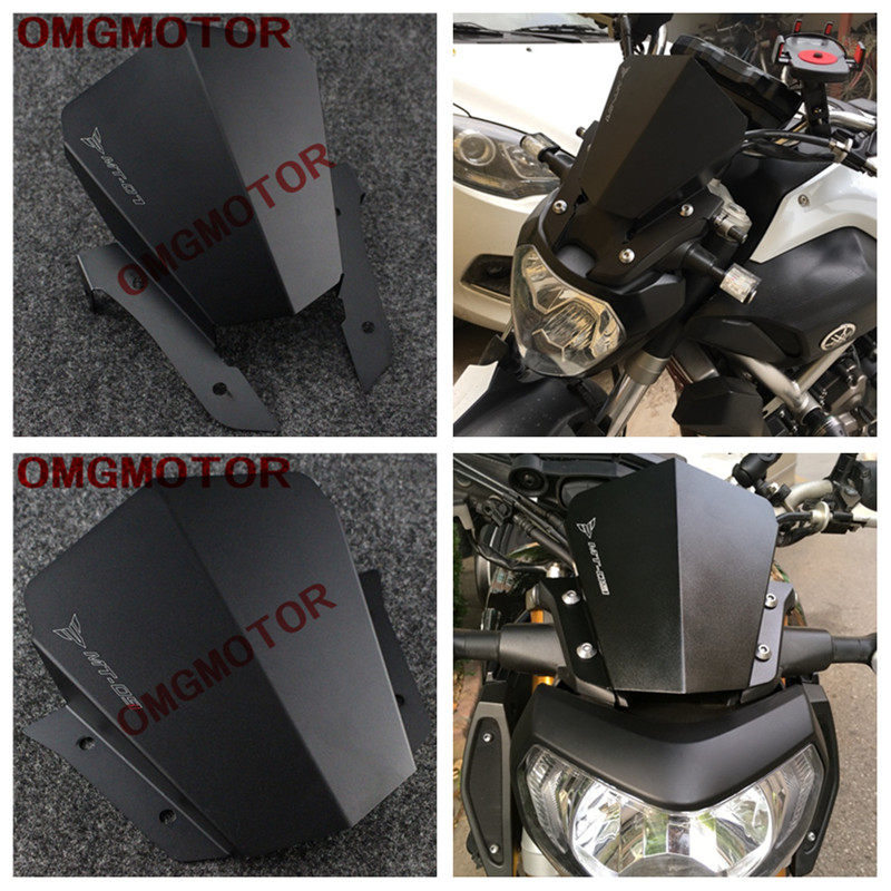 适用雅马哈 MT09/FZ09 MT07/FZ07 13-16年 改装小挡风 头罩小风镜|ruв категории мотоцикл/оборудование/аксессуары, аксессуары мотоцикла, мотоцикл лобовое - от Buy2taobao.com для оказания профессиональной услуги покупки агента Taobao