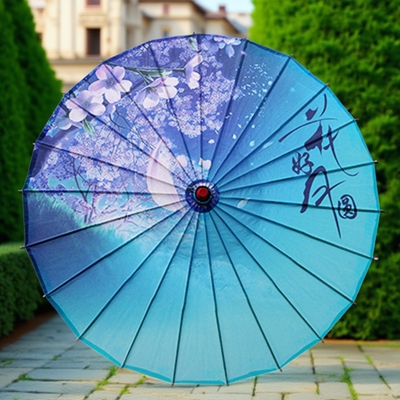 古风油纸伞旗袍走秀伞表演伞广场舞伞防水汉服道具纯手工