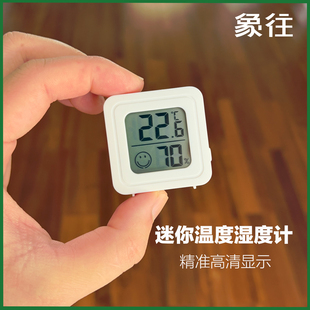 家用厨房室内电子温度温度计数字精准创意冰箱贴带磁铁数显高精度