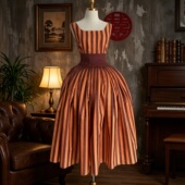 色不发货 南瓜复古女裙蓬蓬裙纯棉料原版 Giftgarden 意向金