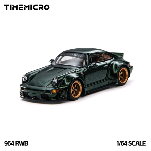 预售TM1:64保时捷964 RWB仿真合金汽车模型成人收藏车
