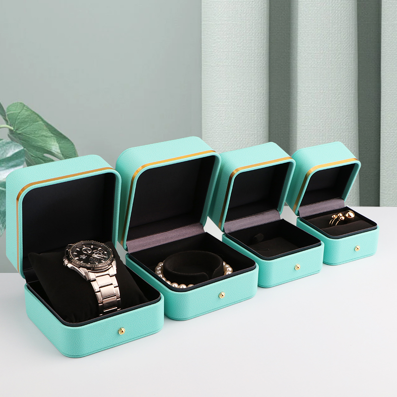 首饰盒2025新款高档精致pu皮戒指