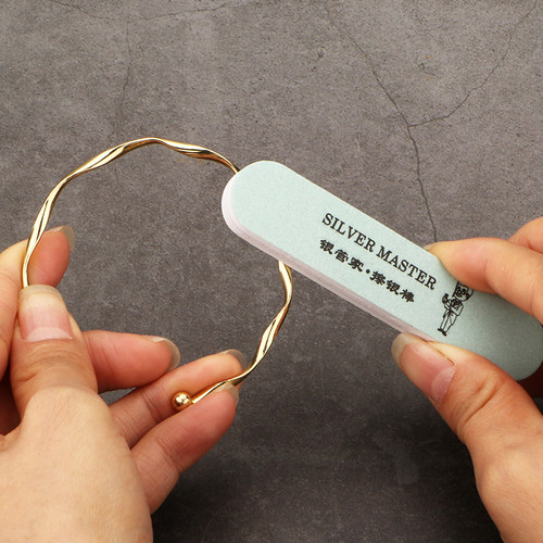 擦银棒双面抛光金银器去黑去氧化