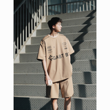 已注册版权运动套装男夏装篮球服宽松大码短袖t恤226-3-6859-P80，男装休闲套装，星座226-3