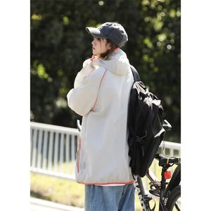 中性风休闲百搭透气防晒夏季简约撞色宽松防晒服226-3-F69-P8图片