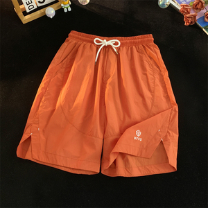 多巴胺短裤男女夏季韩版速干大码宽松百搭五分裤226-3-k9699-P27图片
