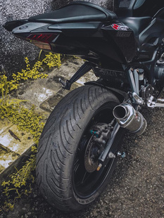 米其林ROAD5真空半热熔120160170180190/556070ZR17摩托车轮胎