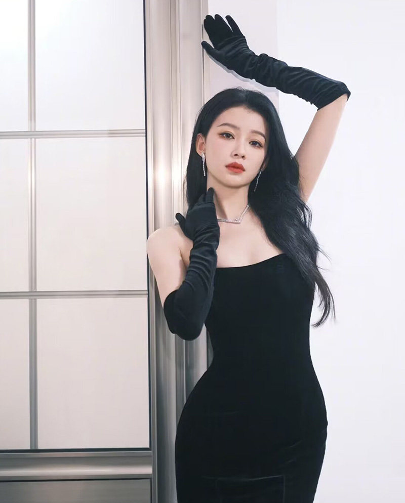 여성용 웨딩 드레스 장갑 프렌치 햅번 스타일 블랙 롱 레트로 디너 파티 공연 신부 생일 사진 리셉션