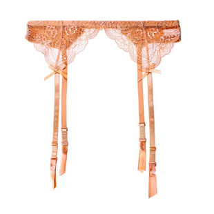 吊袜带 性感蕾丝黑色诱惑女士黑色肤色白色吊袜带套装吊带美丝袜