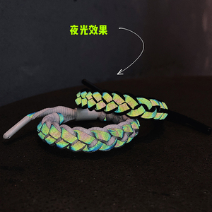 A353-X012-P10 网红ins编制手绳潮流情侣手链日韩时尚男女手环图片