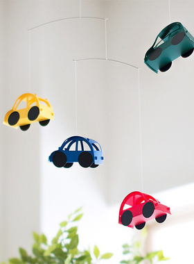 丹麦Flensted Mobiles 汽车飞机挂饰动态平衡空中创意吊饰北欧