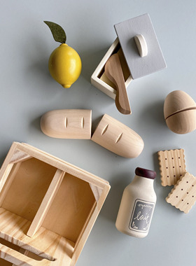 【清仓特价】丹麦Konges Slojd 过家家木质玩具理发化妆医生套装