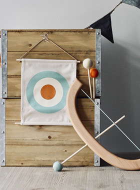 Tangerine 弓箭木制玩具 室内射箭游戏道具礼物儿童蒙氏益智早教