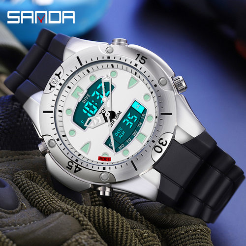 三达热销多功能手表运动户外防水