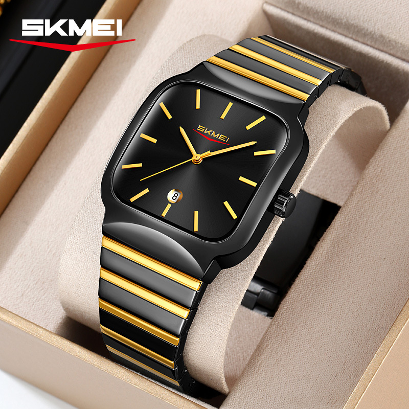 SKMEI时刻美外贸新款简约防水钢