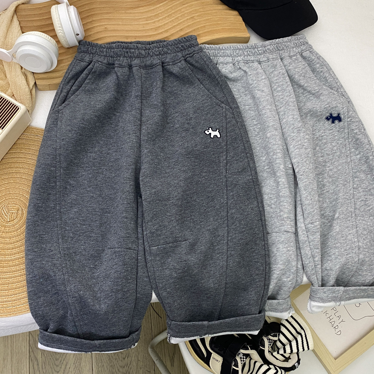 柔软男童卫裤春秋百搭休闲