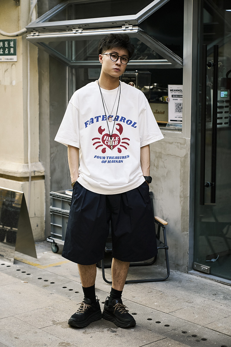 FATECAROL七分裤cityboy防水