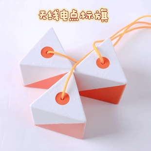 定向越野 无线电测向点标旗 5×5CM  点标旗塑料材质