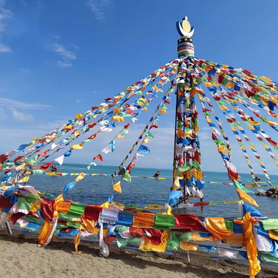 西藏式经幡旗隆达旌旗观音