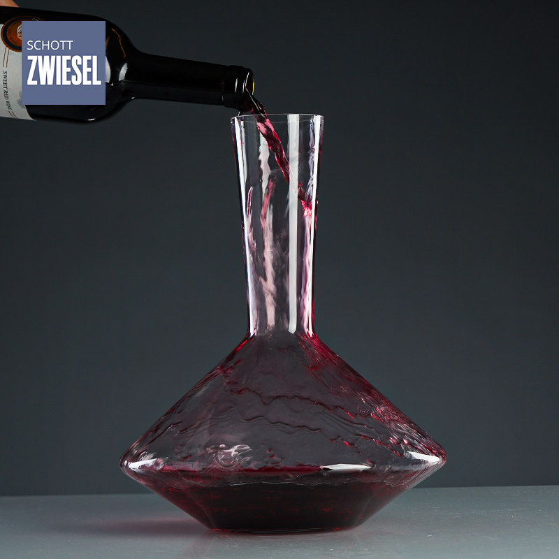 德国进口SCHOTT肖特圣维莎水晶玻璃红酒醒酒器 家用葡萄酒分酒器
