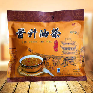 山西地方特产晋升油茶400g*2袋五仁咸味代早餐平遥油茶面包邮