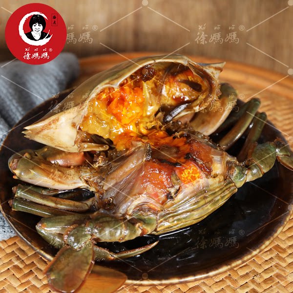 徐妈妈海鲜宁波特色即食螃蟹腌制蟹类制品
