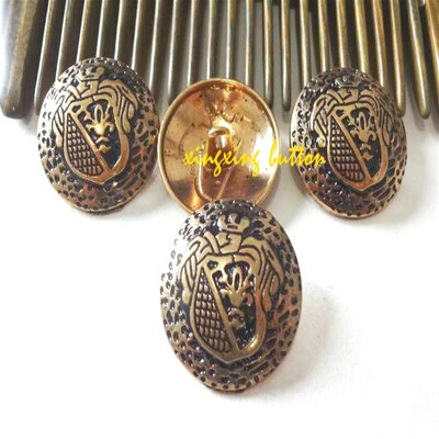 新款摸黑金色金属纽扣热卖风衣西装大衣金属纽扣扣子专卖15mm25