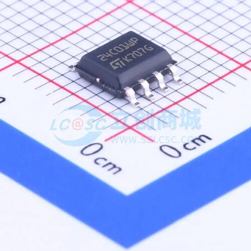 M24C01-WMN6TP SOIC-8 EEPROM ST(意法半导体)全新原装 电子元件