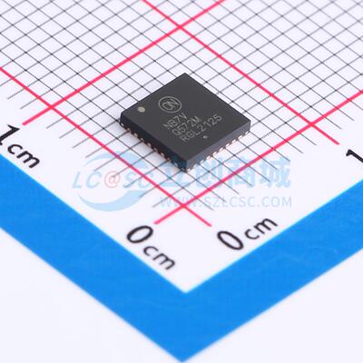 NB7VQ572MMNR4G QFN-32-EP(5x5) 时钟缓冲器/驱动器/分配器 onsem