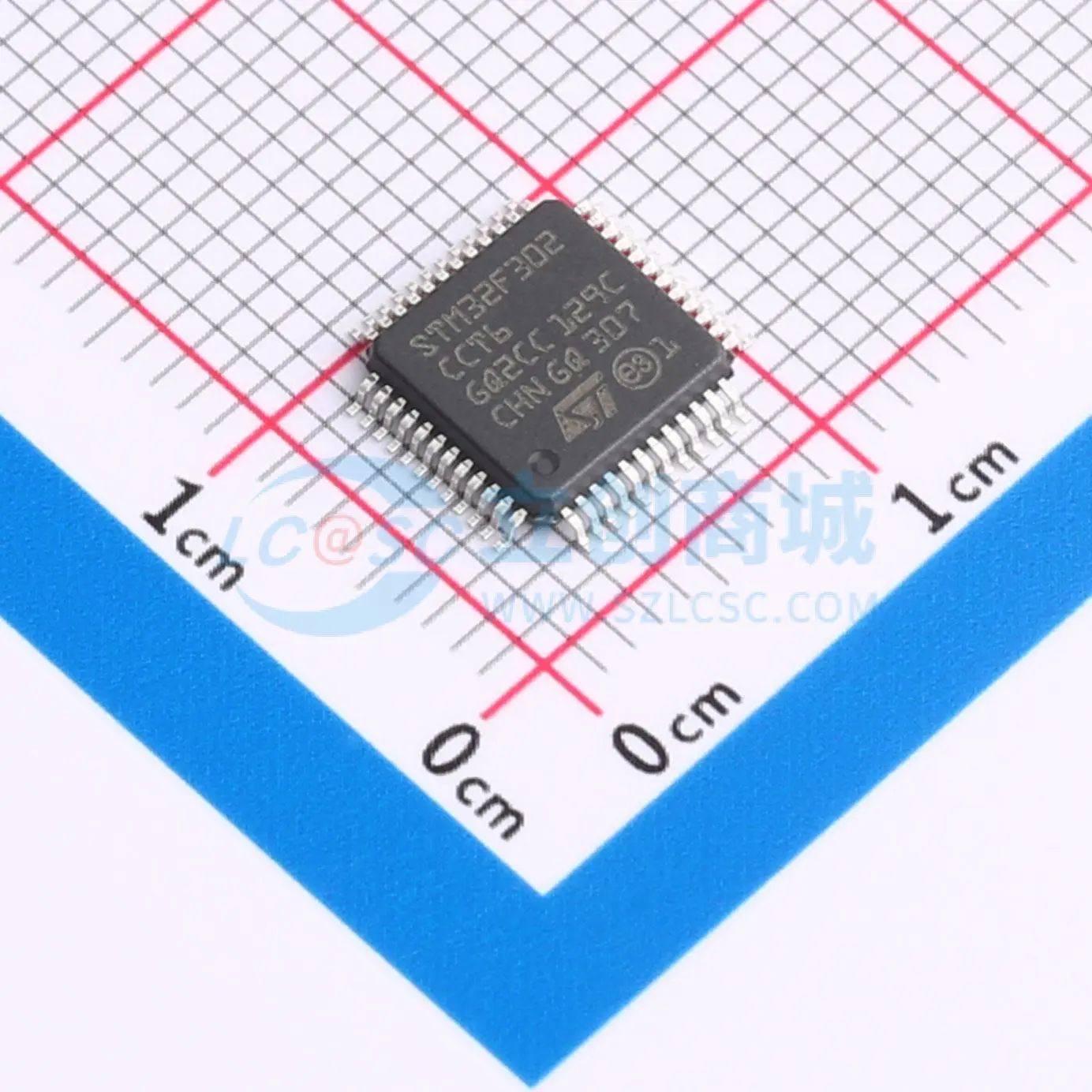 STM32F302CCT6 LQFP-48(7x7) 单片机(MCU/MPU/SOC) ST(意法半导体