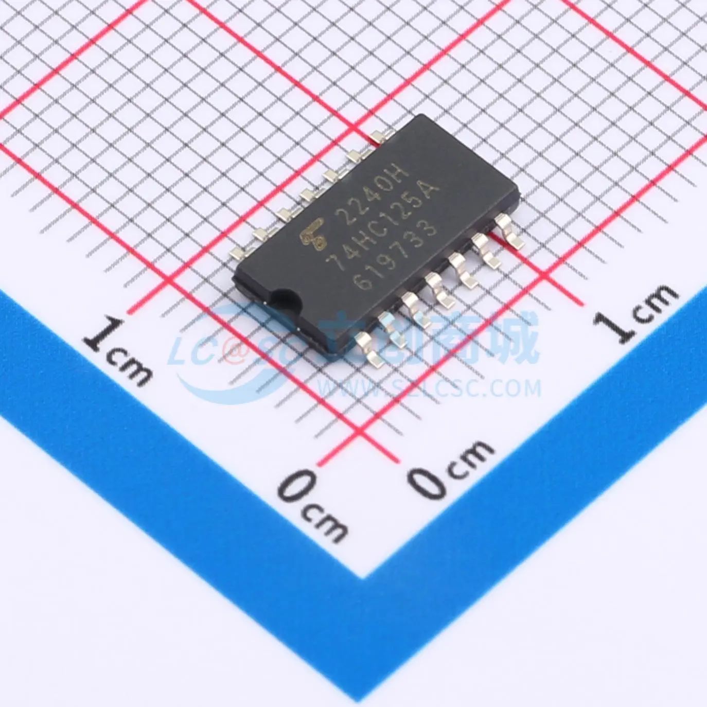 TC74HC125AFELF SOIC-14-208mil 缓冲器/驱动器/收发器原装正品