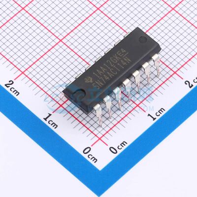 SN74ACT14N PDIP-14 反相器 TI全新正品原装 电子元件配单