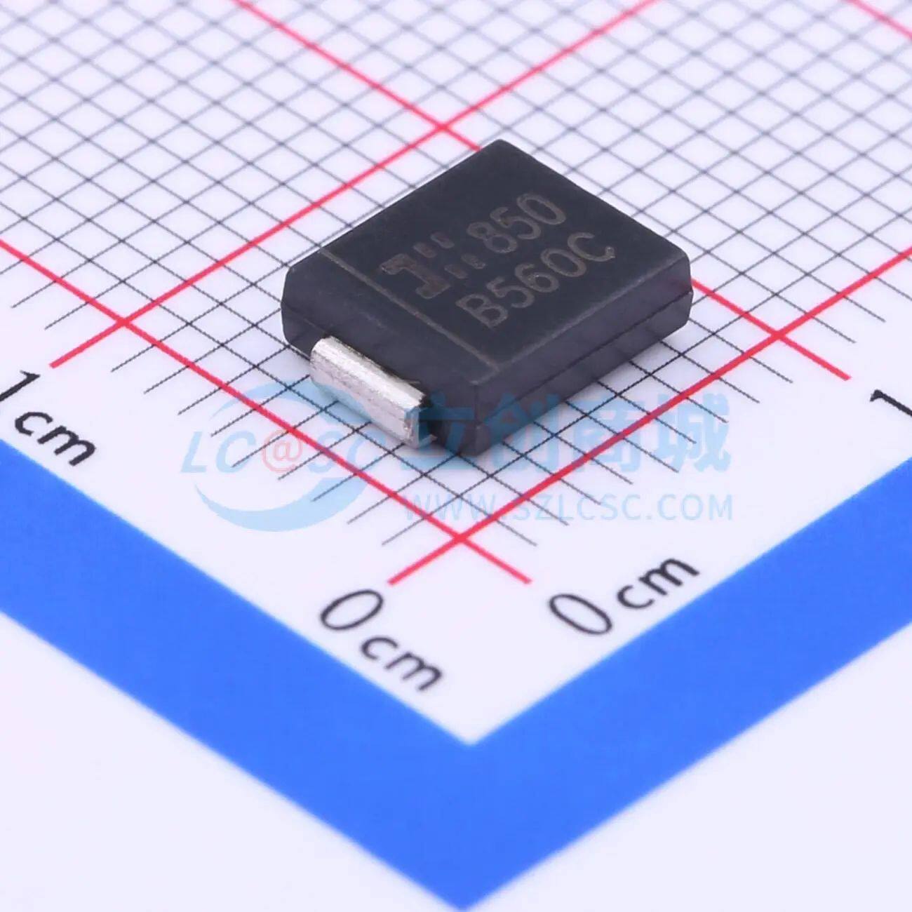B560C-13-F SMC(DO-214AB) 肖特基二极管 DIODES(美台)原装正品