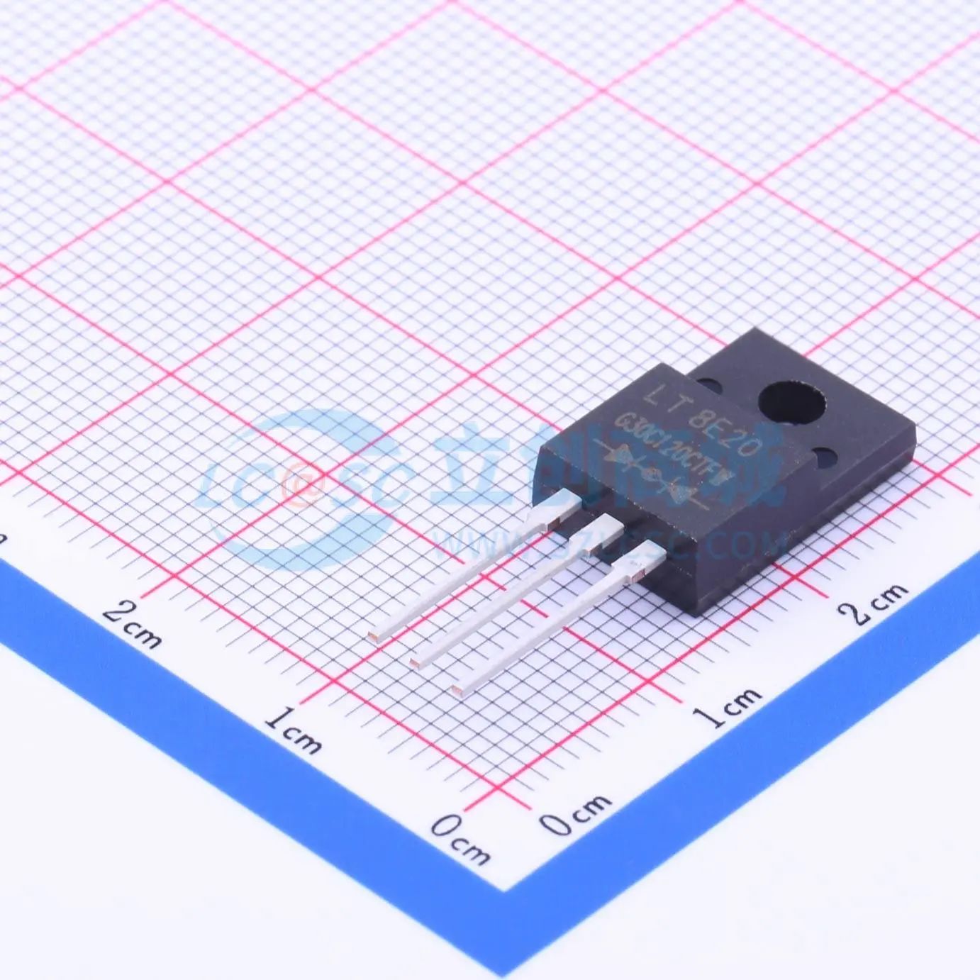 G30C120CTFW ITO-220AB-3 肖特基二极管 DIODES(美台)原装正品 电