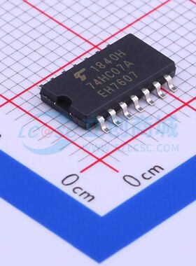 TC74HC07AF(EL,F) SOIC-14-208mil 缓冲器/驱动器/收发器原装正品