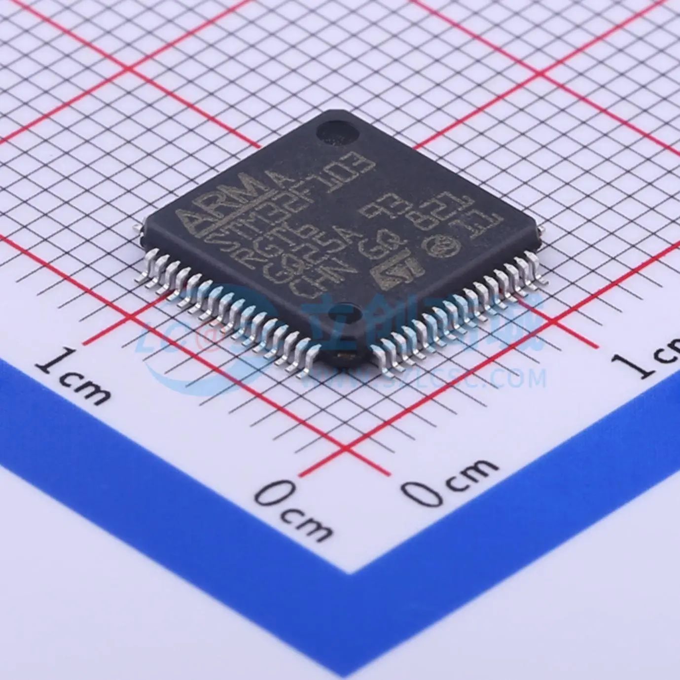 STM32F103RGT6 LQFP-64(10x10) 单片机(MCU/MPU/SOC) ST(意法半导